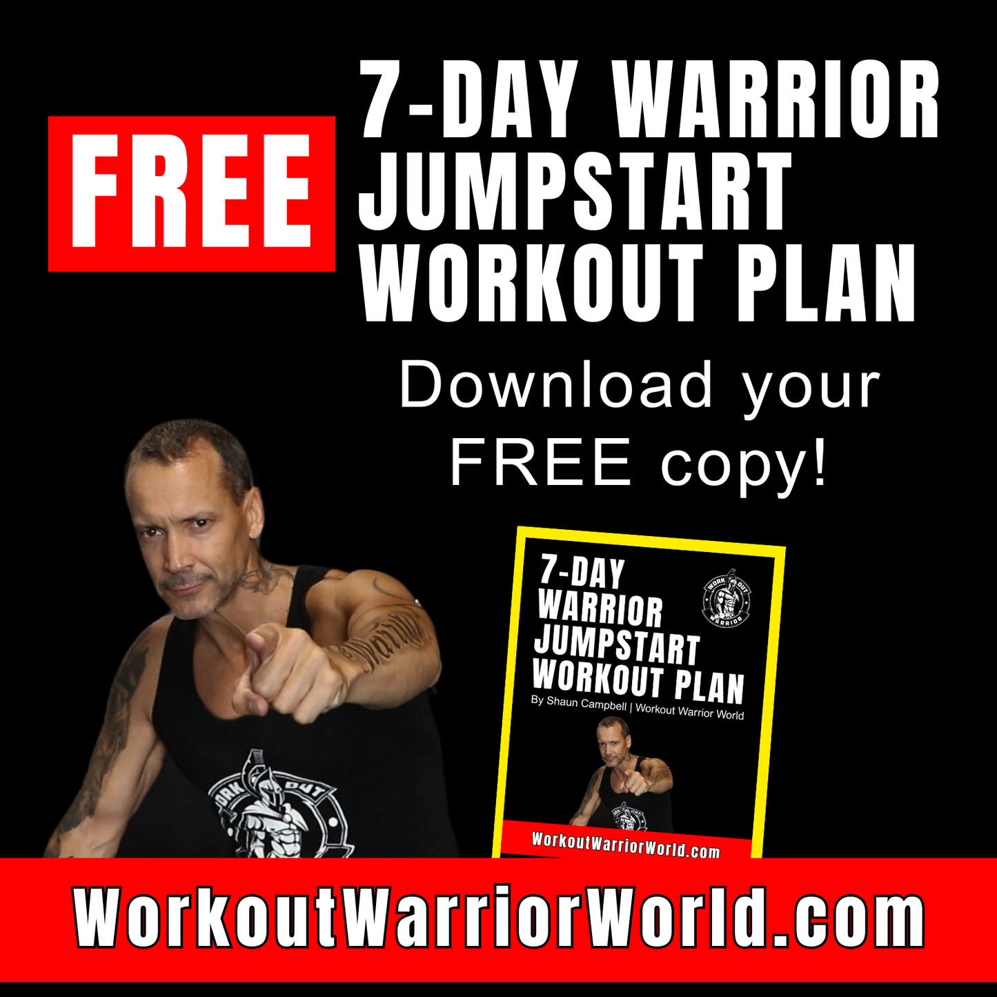 Free 7-Day Warrior Jumpstart Workout Plan PDF Download