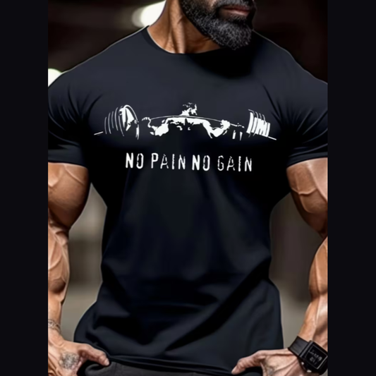 No Pain No Gain Performance Tee