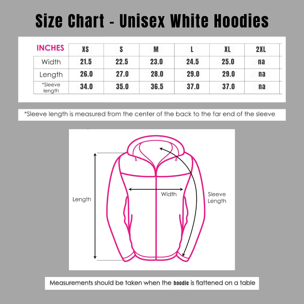 Workout Warrior Essential Hoodie – White with Black Logo