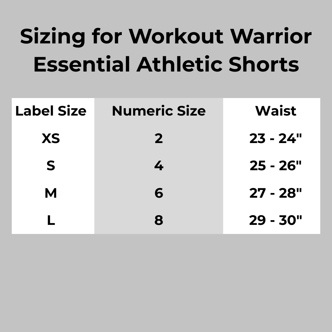 Workout Warrior Essential Athletic Shorts