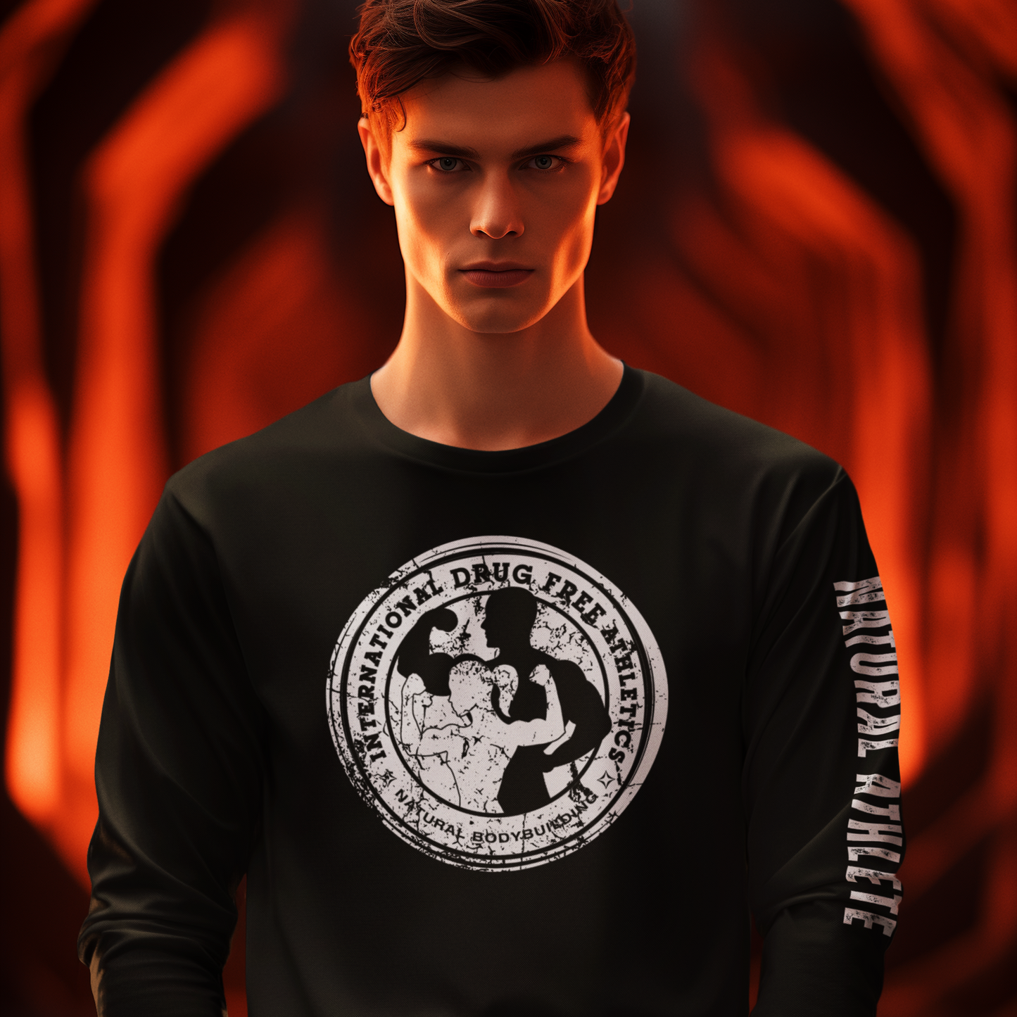 IDFA Long Sleeve Tee - B&W logo