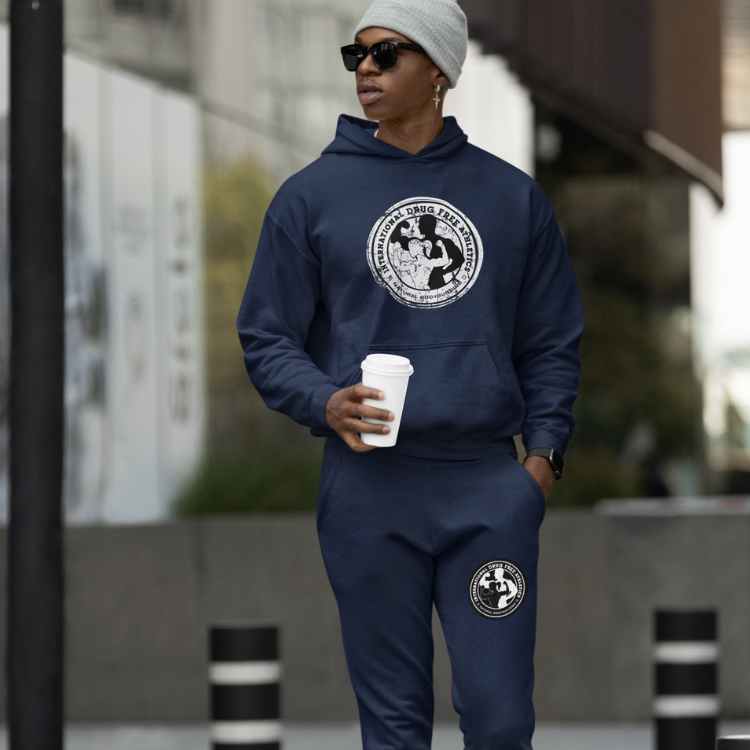 IDFA Unisex Hoodie & Jogger Set - Navy Blue
