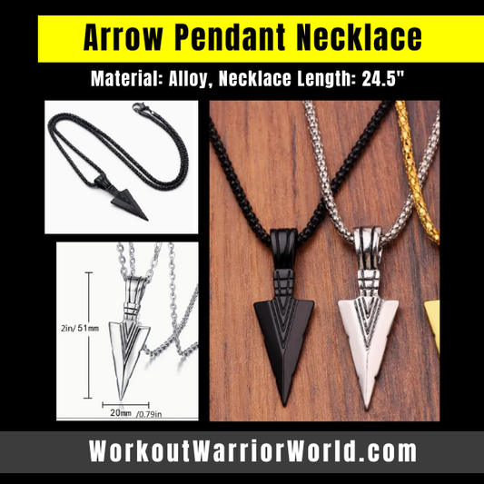 Arrow Pendant Necklace