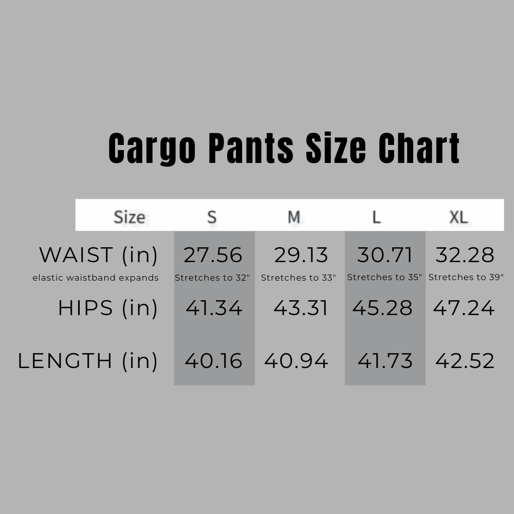 Lightweight Cargo Pants – Army Green / Black / Dark Gray