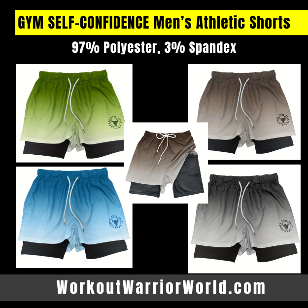 GYM SELF-CONFIDENCE Men’s Athletic Shorts