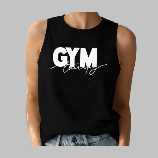 Gym Therapy Women’s Tank - Black / Dark Gray