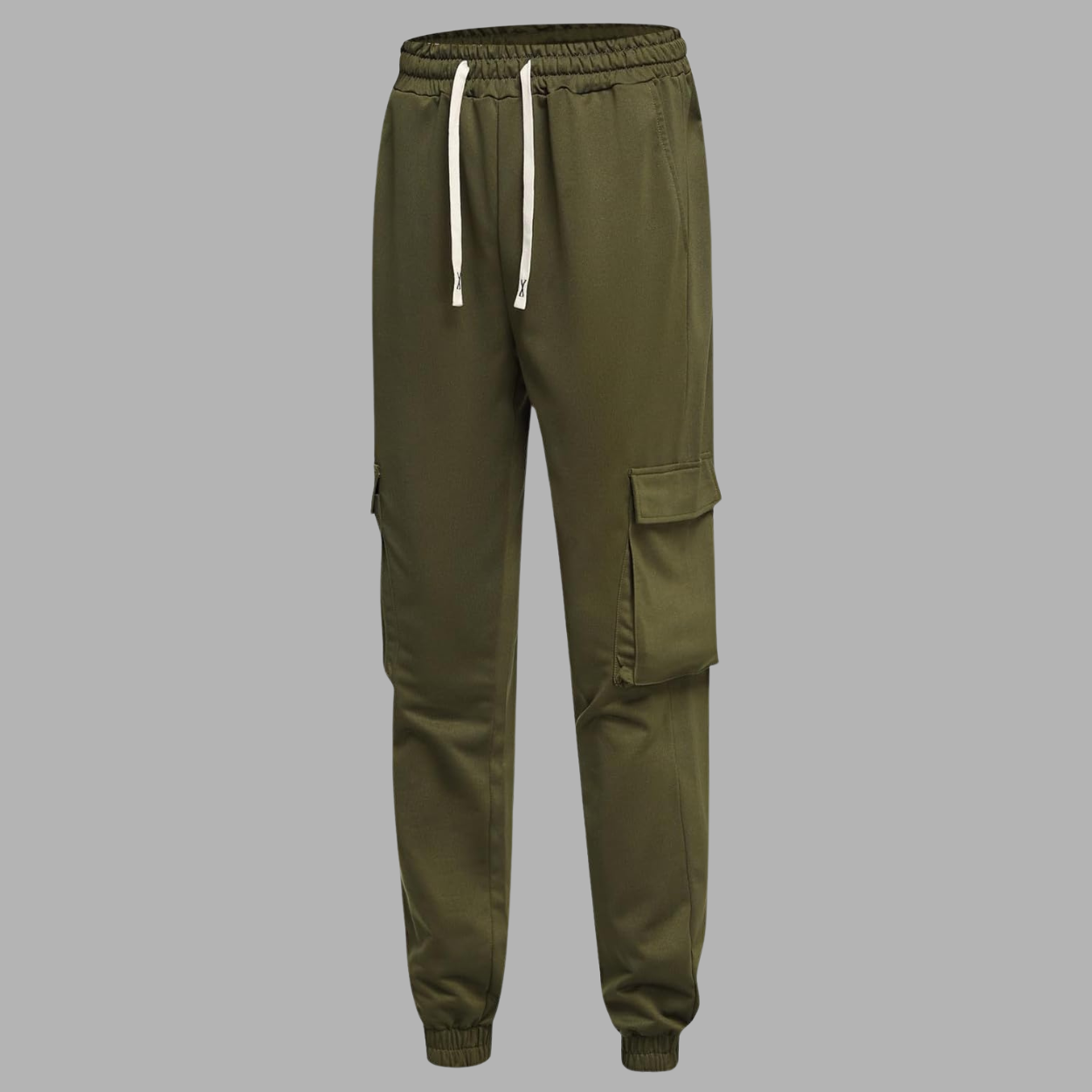 Lightweight Cargo Pants – Army Green / Black / Dark Gray