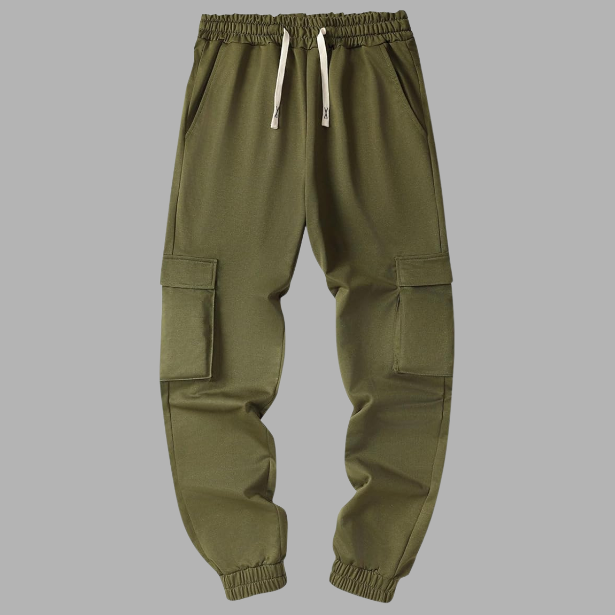 Lightweight Cargo Pants – Army Green / Black / Dark Gray