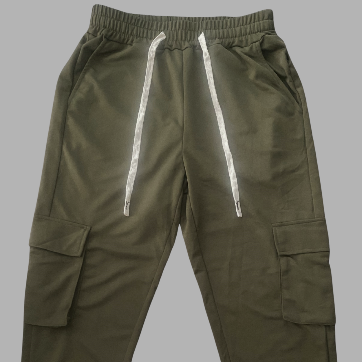 Lightweight Cargo Pants – Army Green / Black / Dark Gray