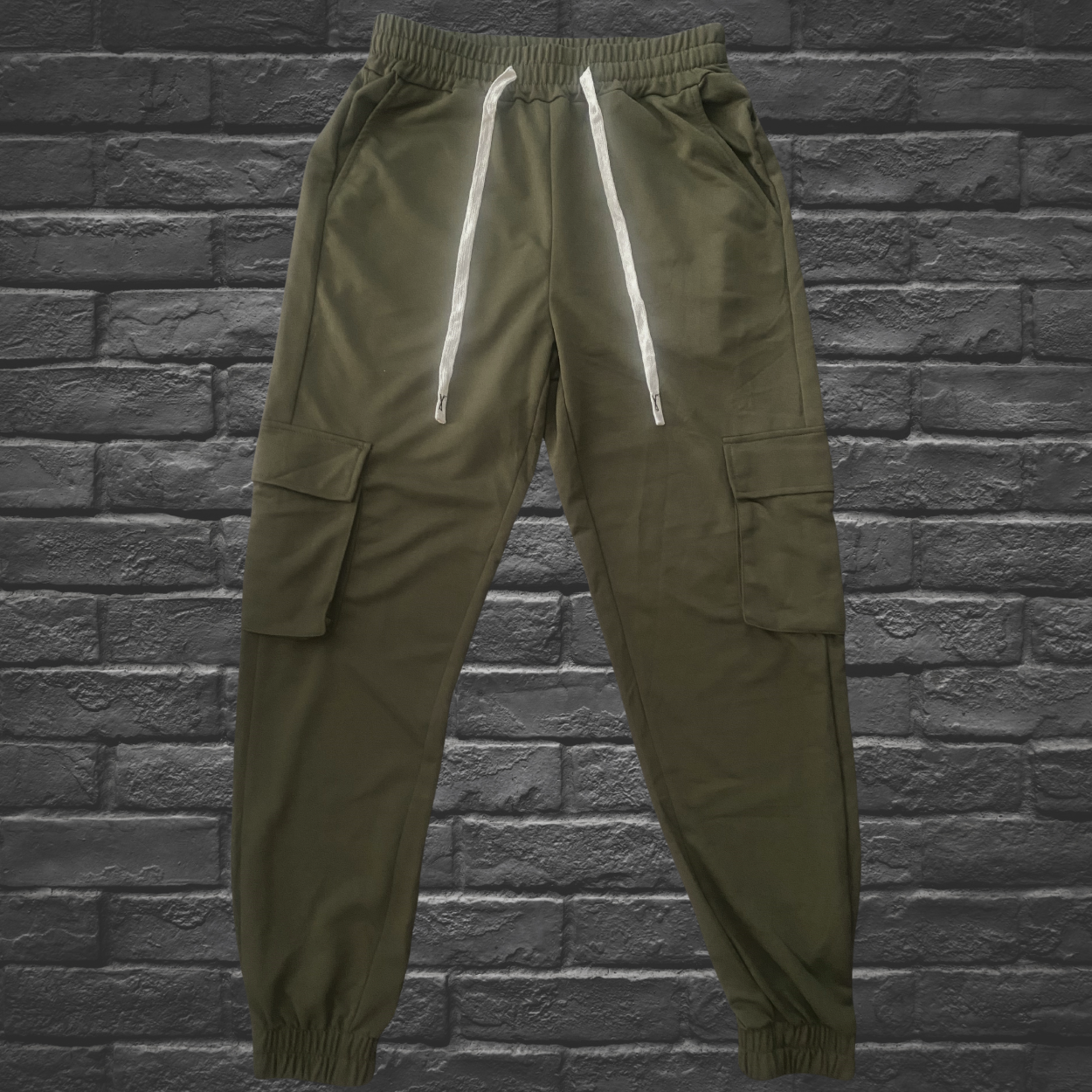 Lightweight Cargo Pants – Army Green / Black / Dark Gray