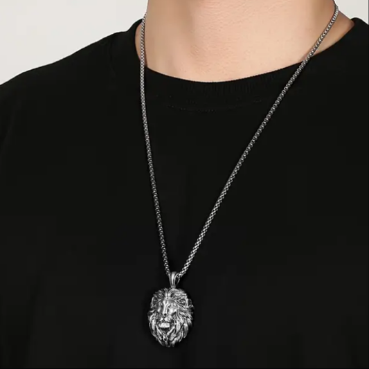 Lion Pendant Necklace
