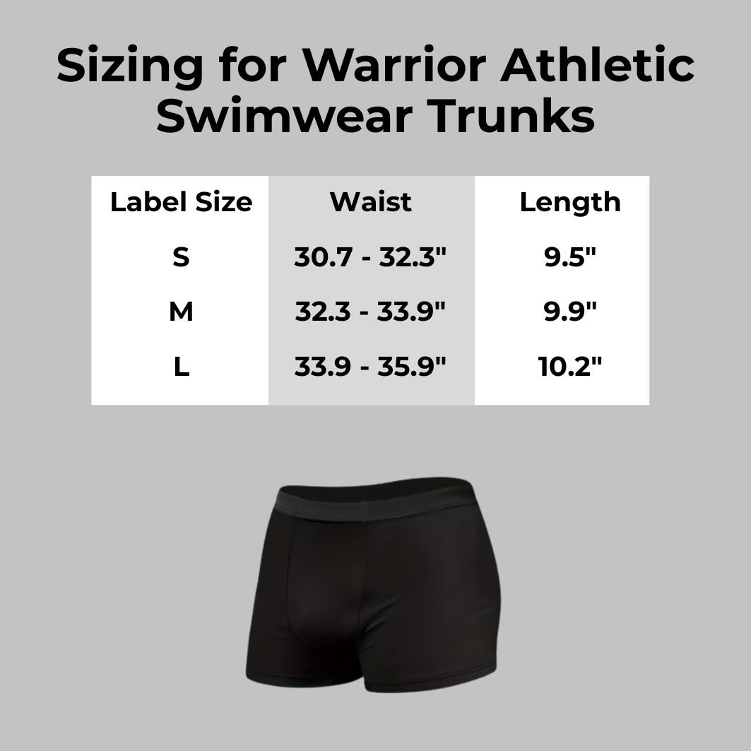 Warrior Athletic Swimwear Trunks