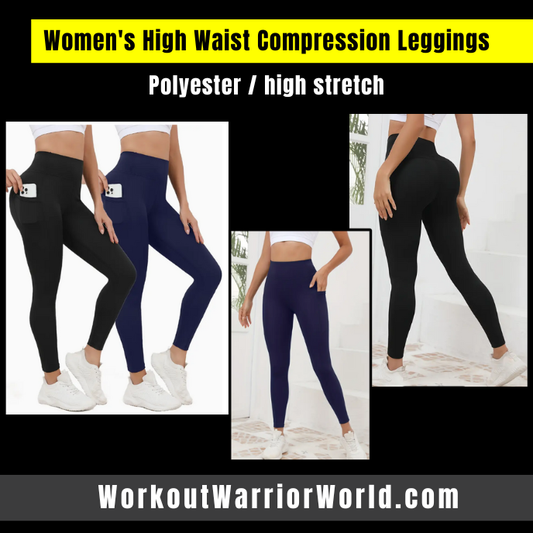 Women's High Waist Compression Leggings