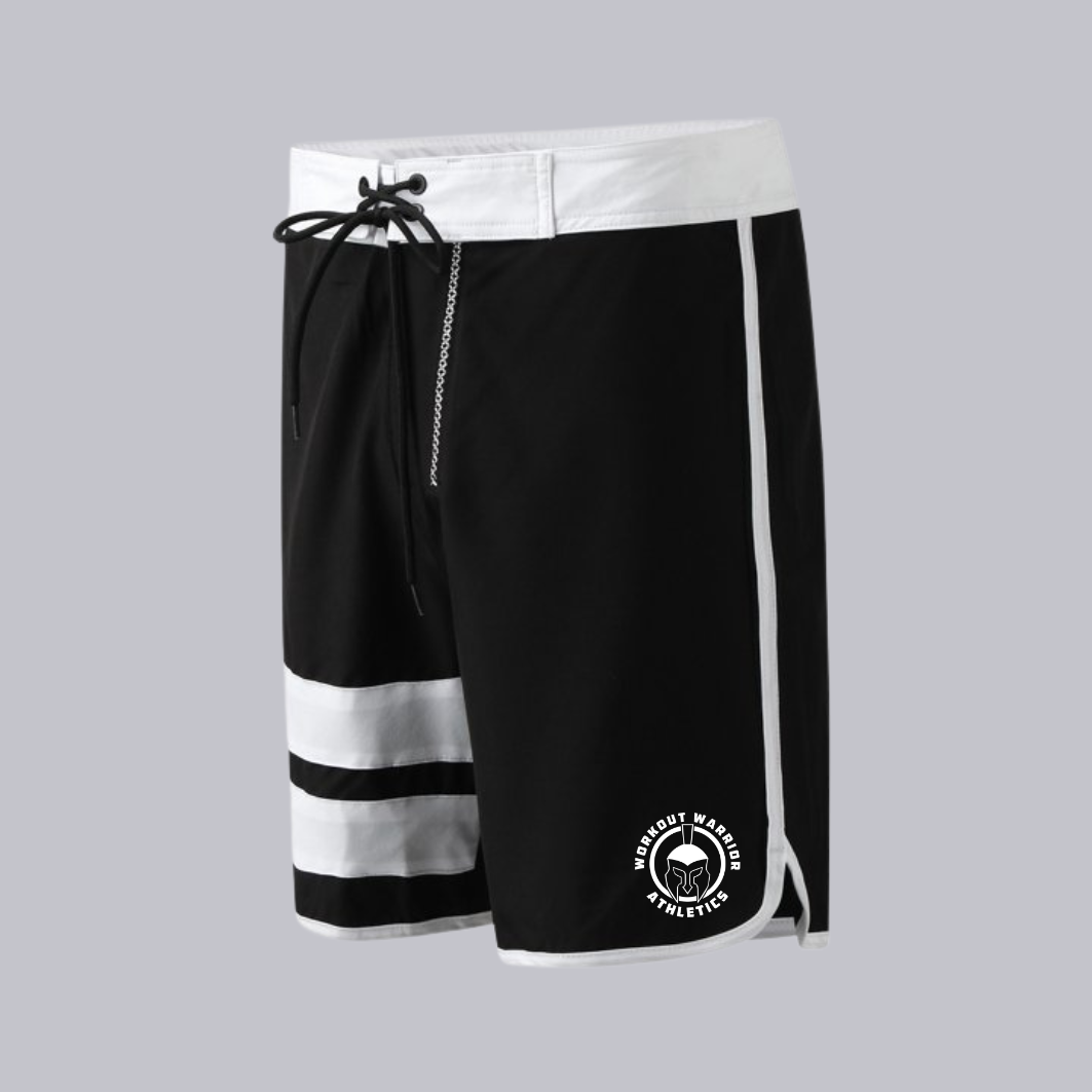 Workout Warrior Athletics Board Shorts – Black