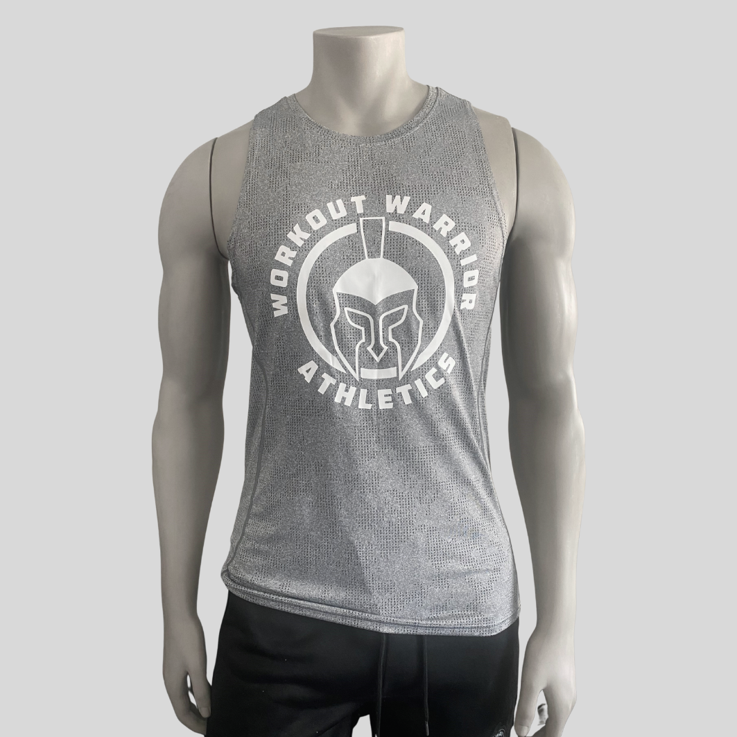 Workout Warrior Athletics Tank – Black / Gray