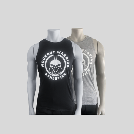 Workout Warrior Athletics Tank – Black / Gray