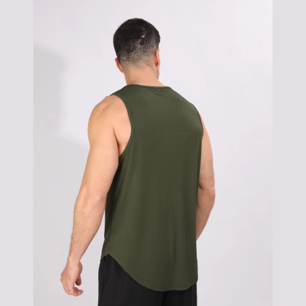 Workout Warrior Essential Tank – Black / Red / Navy
