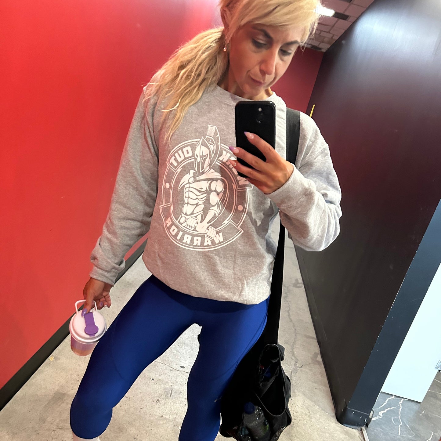 WORKOUT WARRIOR Unisex Crewneck Sweatshirt