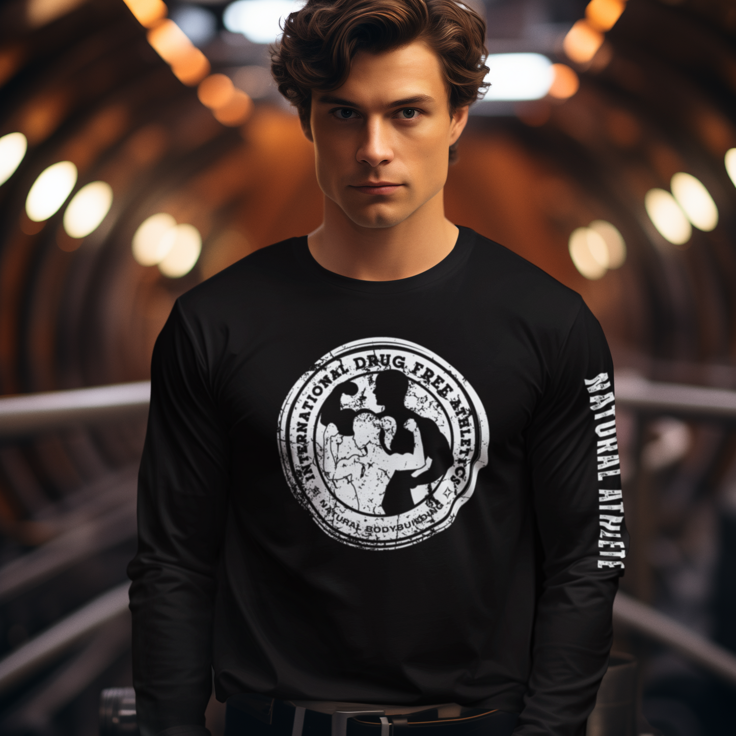 IDFA Long Sleeve Tee - B&W logo